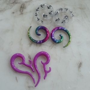 Spiral Tappers | Plugs | Stretched Ears